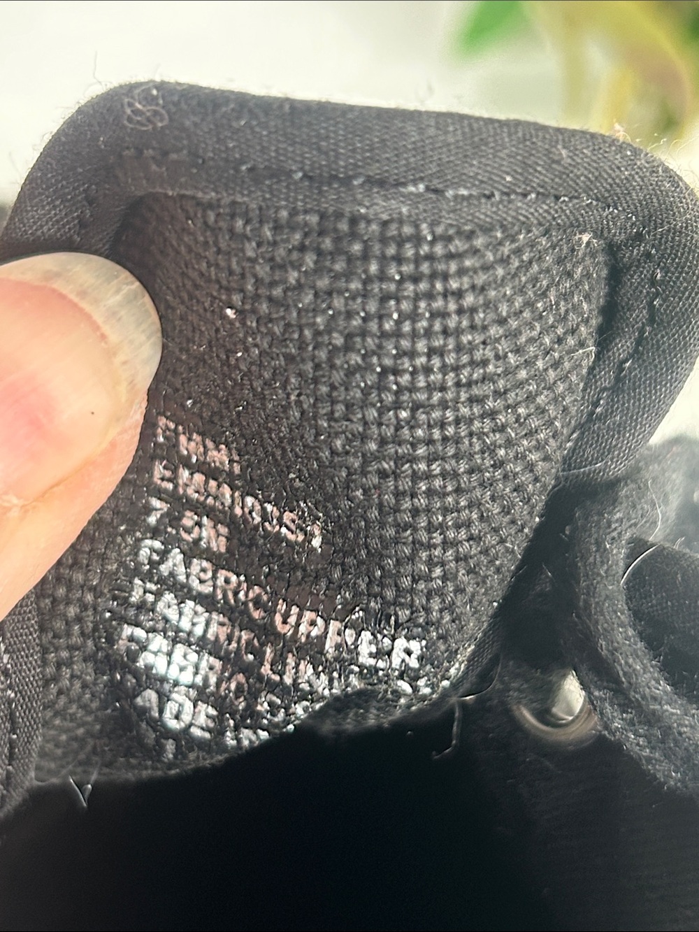 Steve Madden Platform Black Canvas Lace-Up Sneakers Size 7.5 - Picture 9 of 15